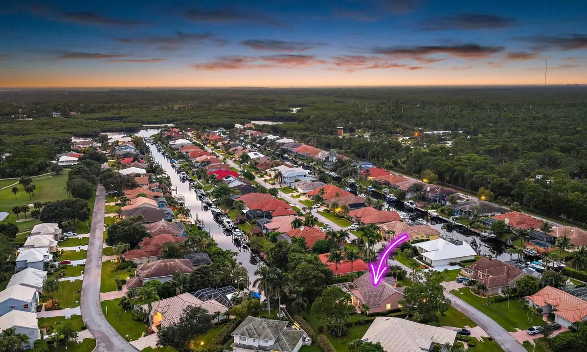 Aerial at 8954 SE WATER OAK Place, Jupiter