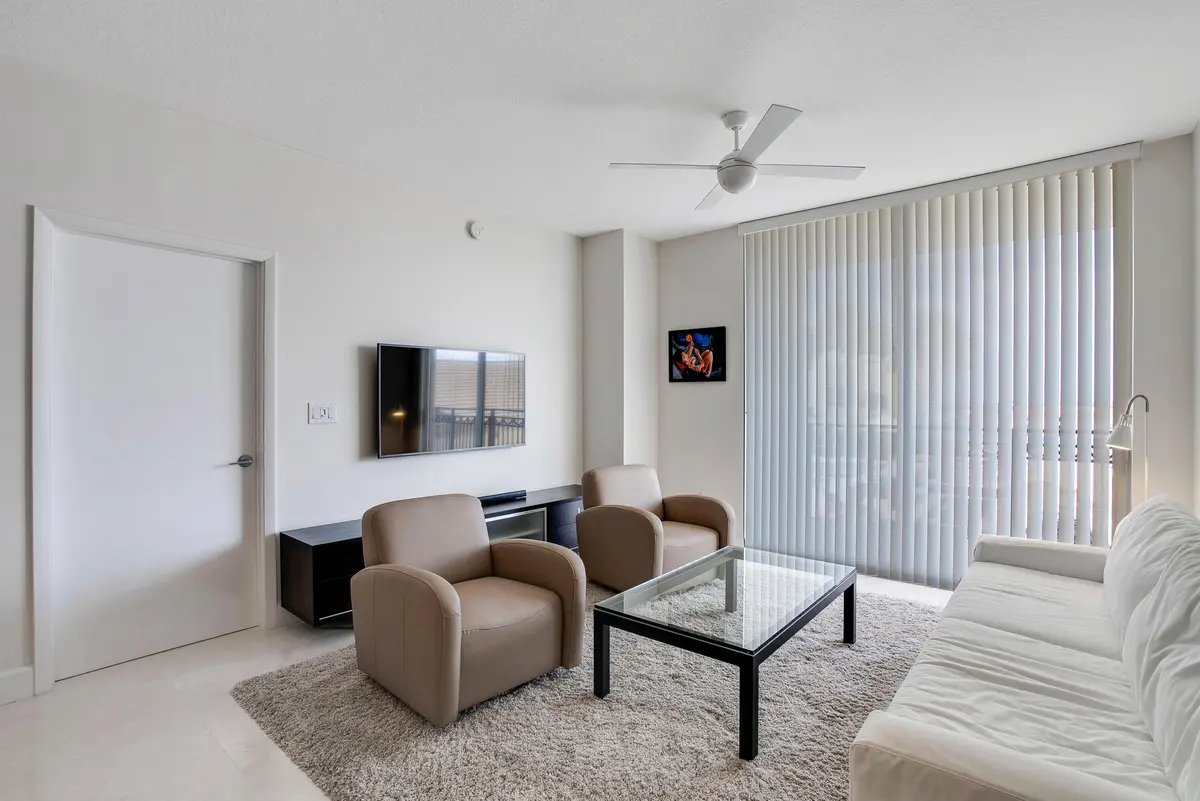 Living Room at 550 OKEECHOBEE Boulevard 1017, West Palm Beach