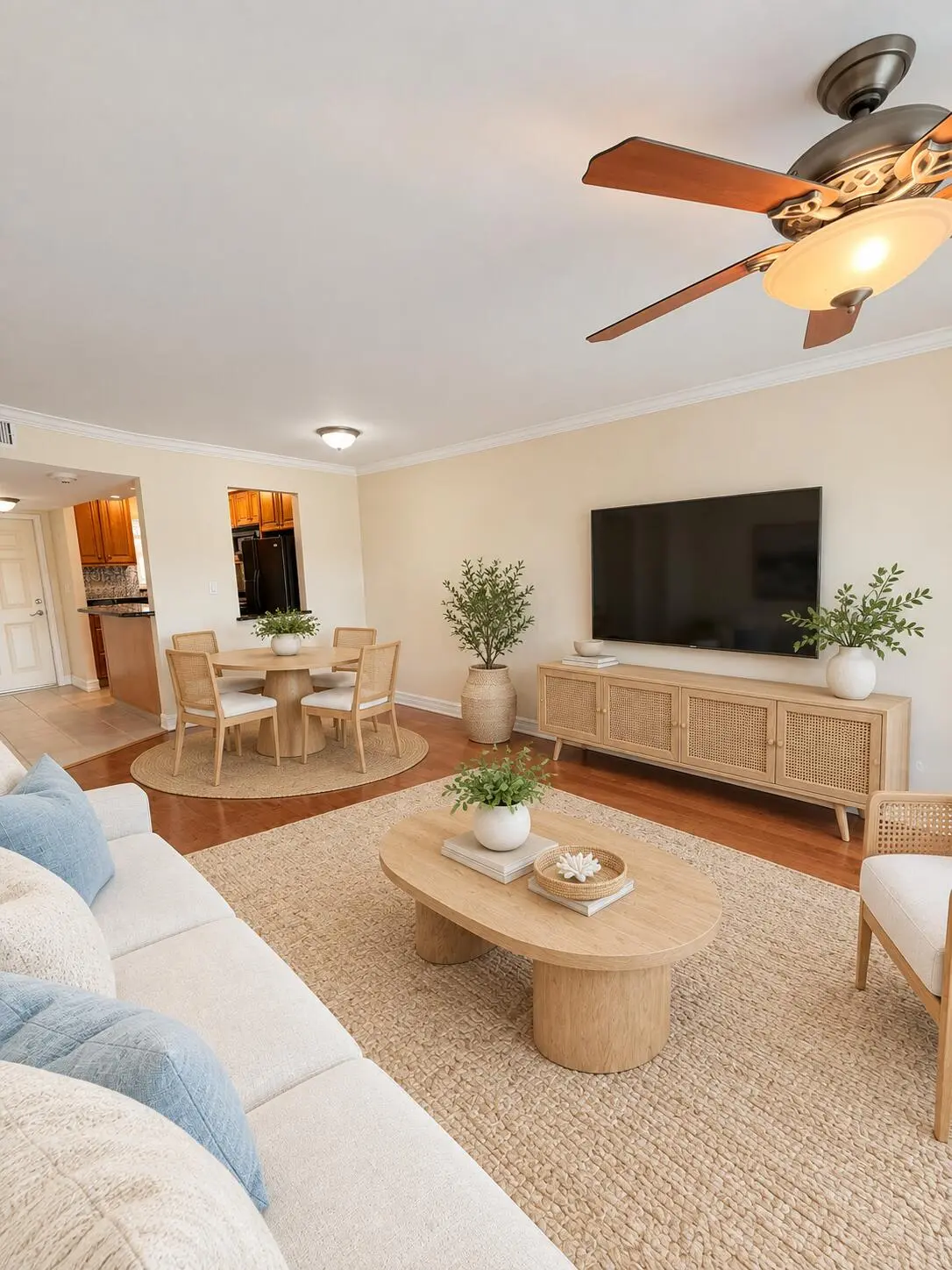 Staged Dining/Living at 2800 N Pine Island Road 312, Sunrise