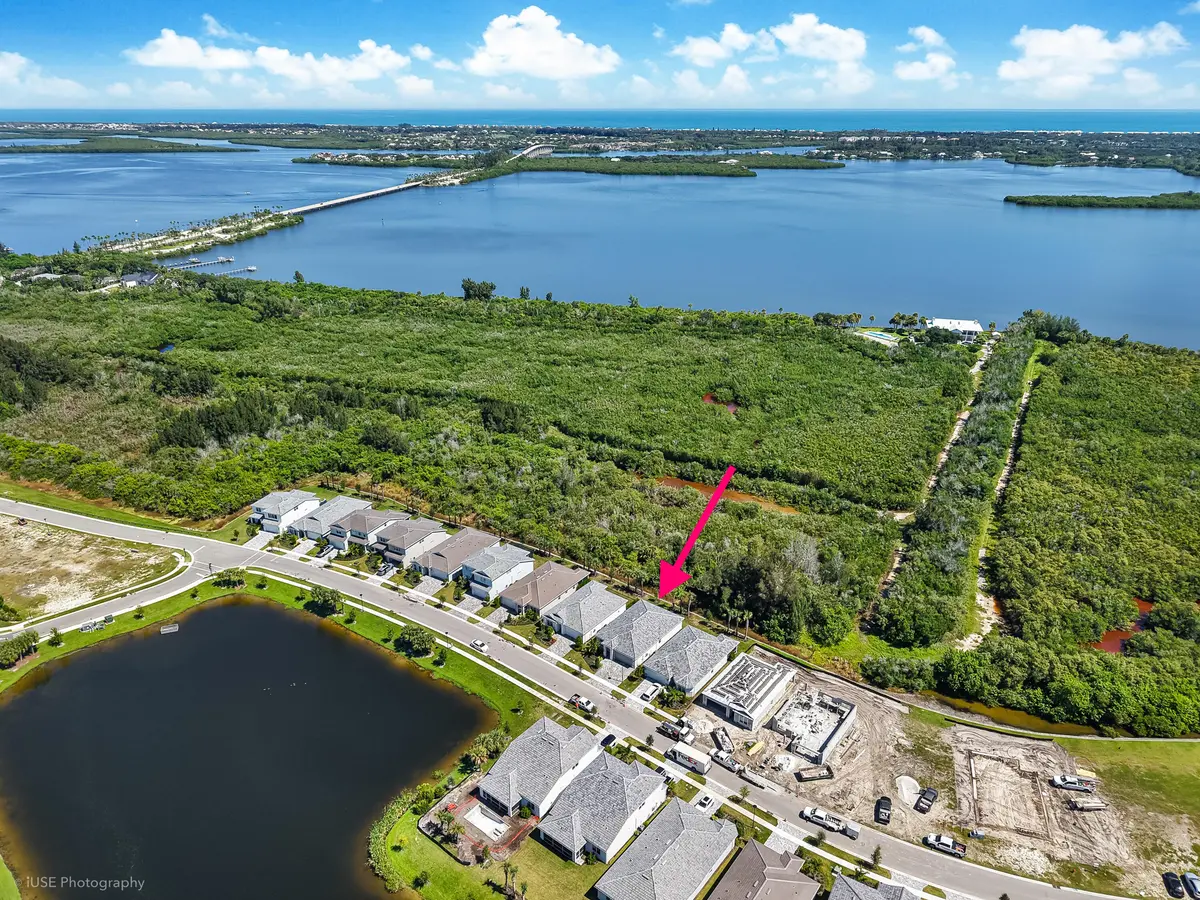 Aerial View at 8442 PEQUOD Avenue, Vero Beach
