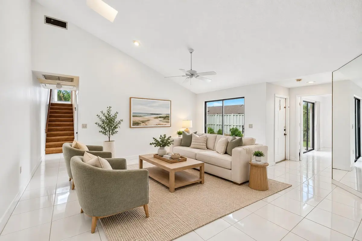 LIVING ROOM AI at 9844 Boca Gardens Circle A, Boca Raton
