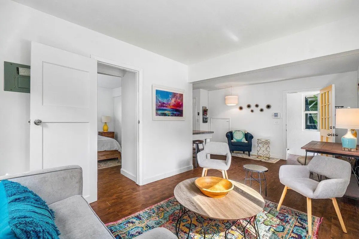 Living Area at 412 NE 7th Avenue A, Delray Beach