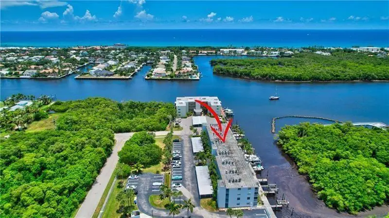 Aerial at 689 NE 6th Court, Boynton Beach