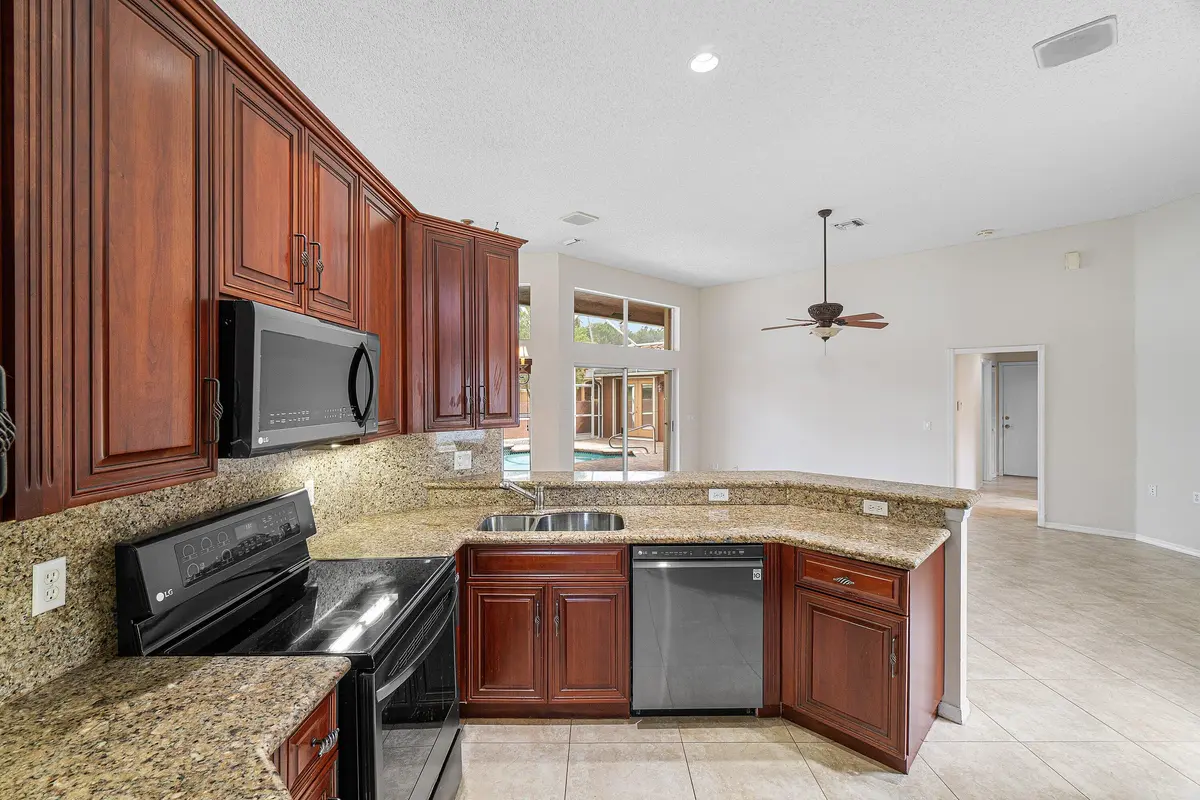 chef's kitchen at 10599 Saint Thomas Drive, Boca Raton