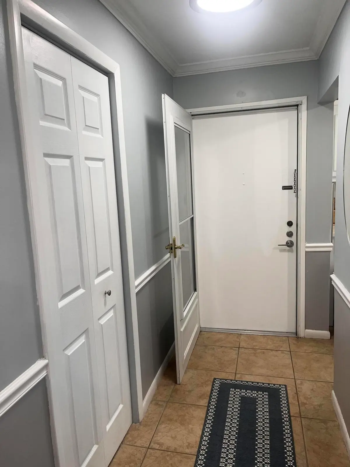 Front door inside at 6080 NW 44TH Street 211, Lauderhill