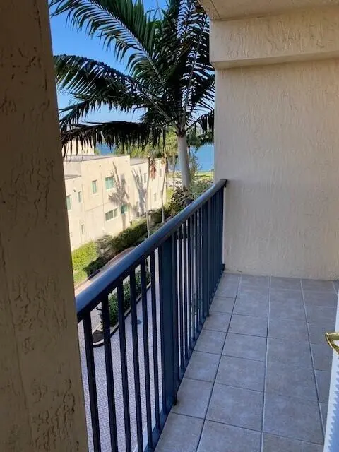 Covered Balcony at 1801 N FLAGLER Drive 432, West Palm Beach