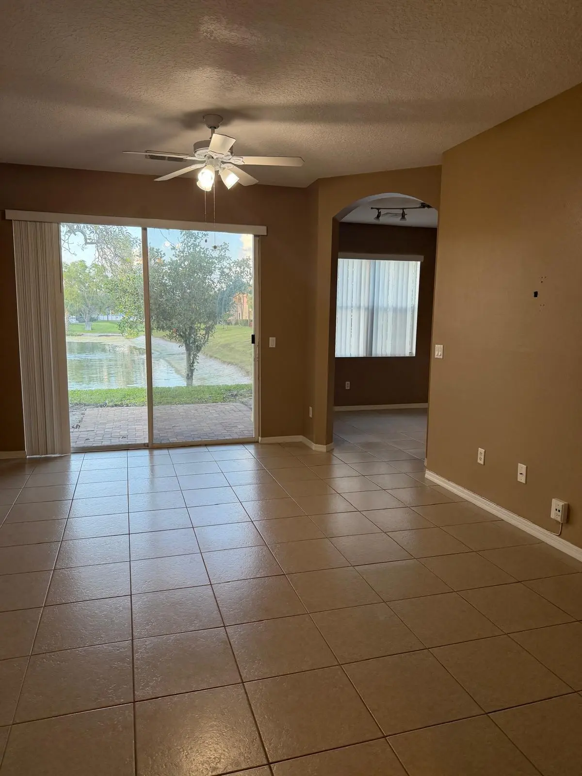 Living area sliding door at 1510 Seminole Palms Drive, Greenacres