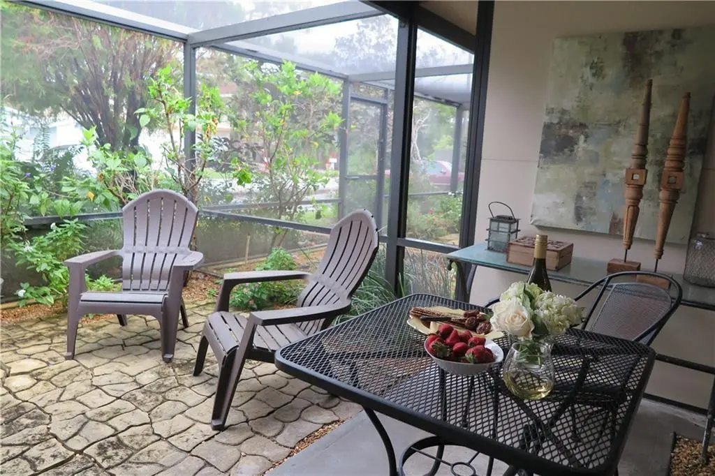 Screened Porches for each unit at 2225 NE 14th Avenue, Wilton Manors