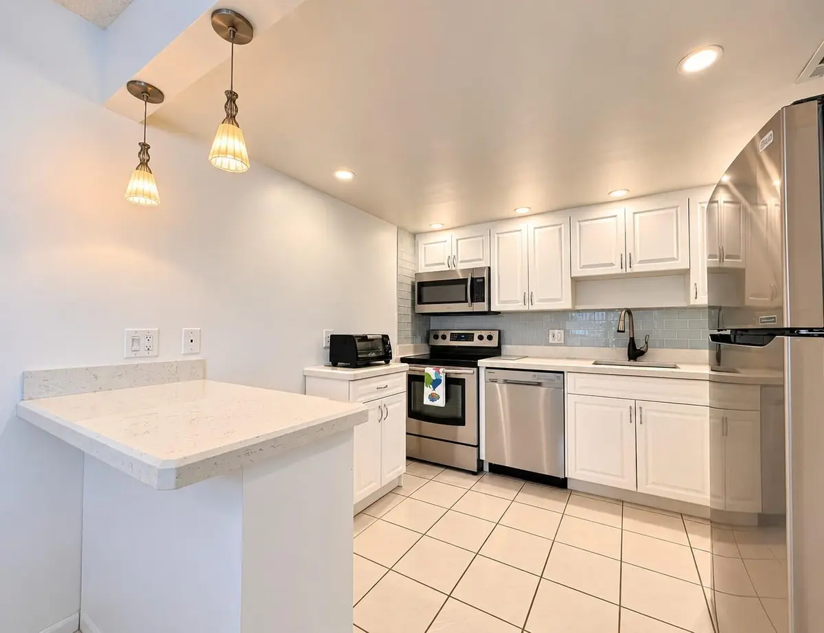 Lovely Updated Kitchen at 102 GREENBRIER A, West Palm Beach