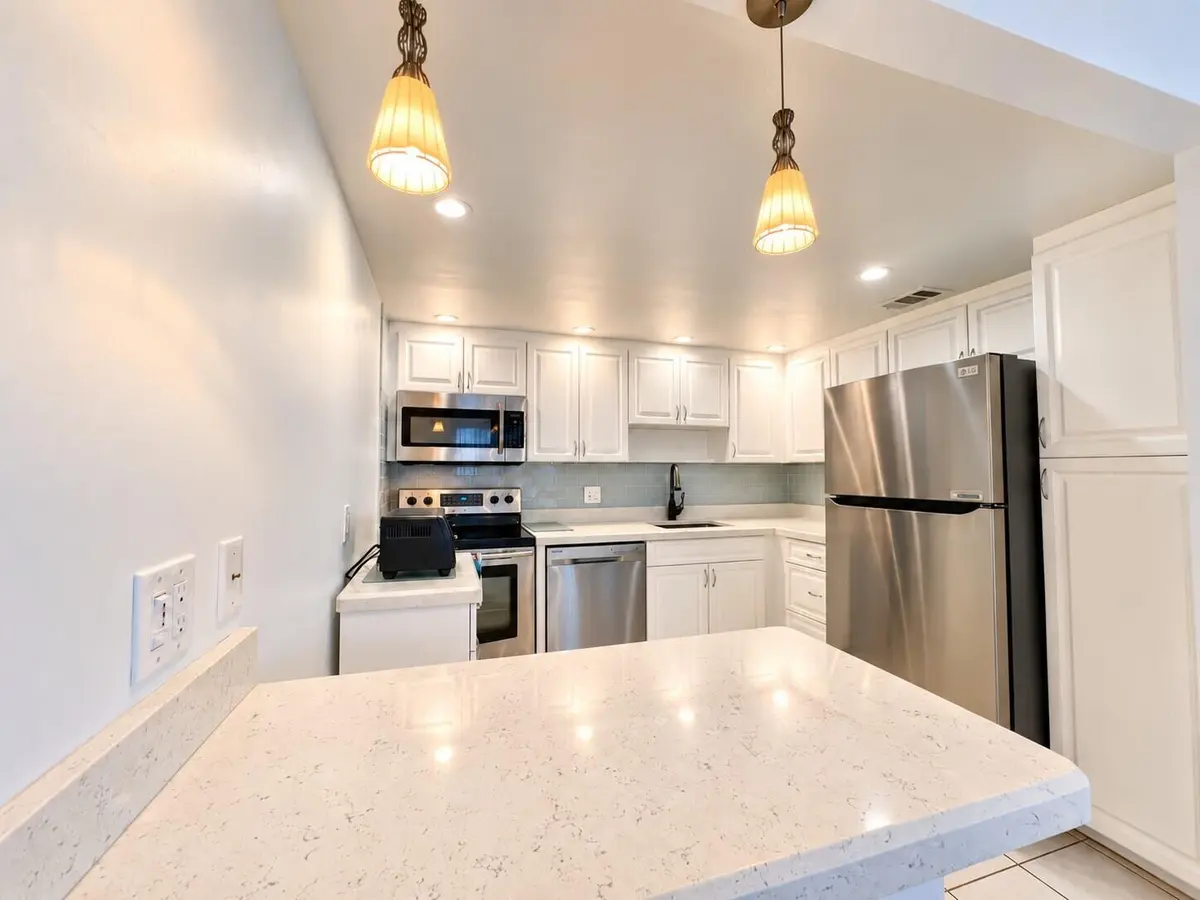 Updated Kitchen Additional View at 102 GREENBRIER A, West Palm Beach