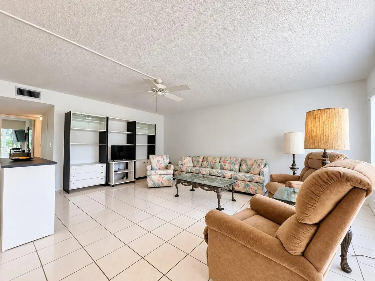 Living Room at 102 GREENBRIER A, West Palm Beach
