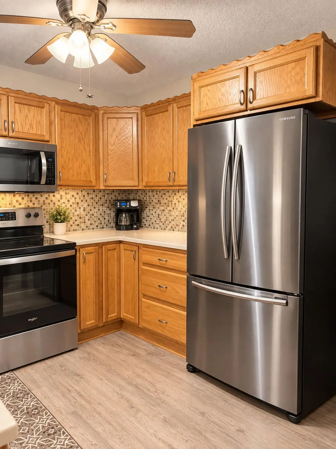 Stainless Appliances at 7642 Tahiti Lane 101, Lake Worth