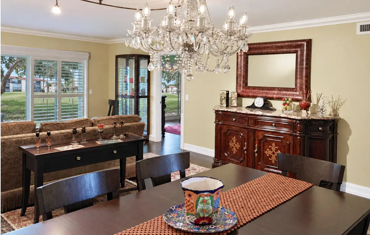 dining-living at 211 S Hollybrook Drive 101, Pembroke Pines