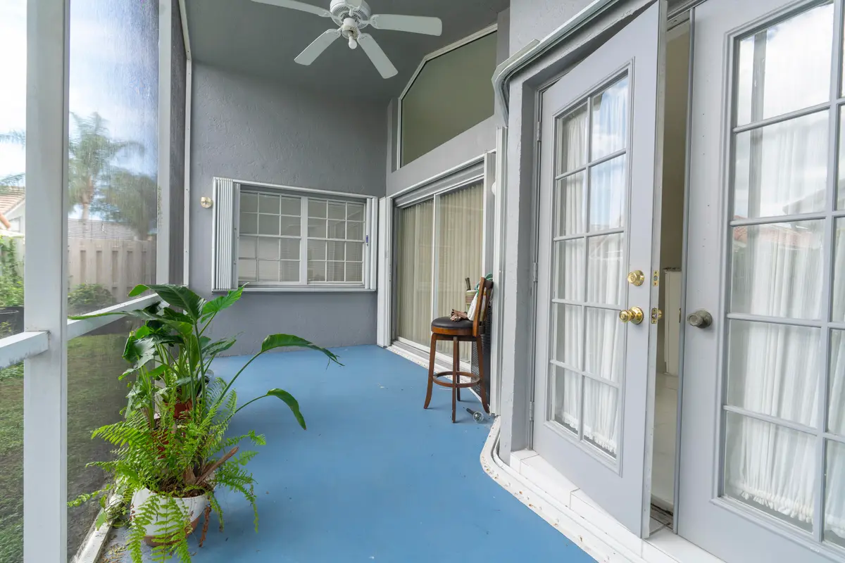 Patio at 6162 BAY ISLES Drive, Boynton Beach