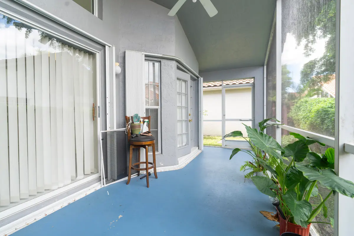 Patio at 6162 BAY ISLES Drive, Boynton Beach