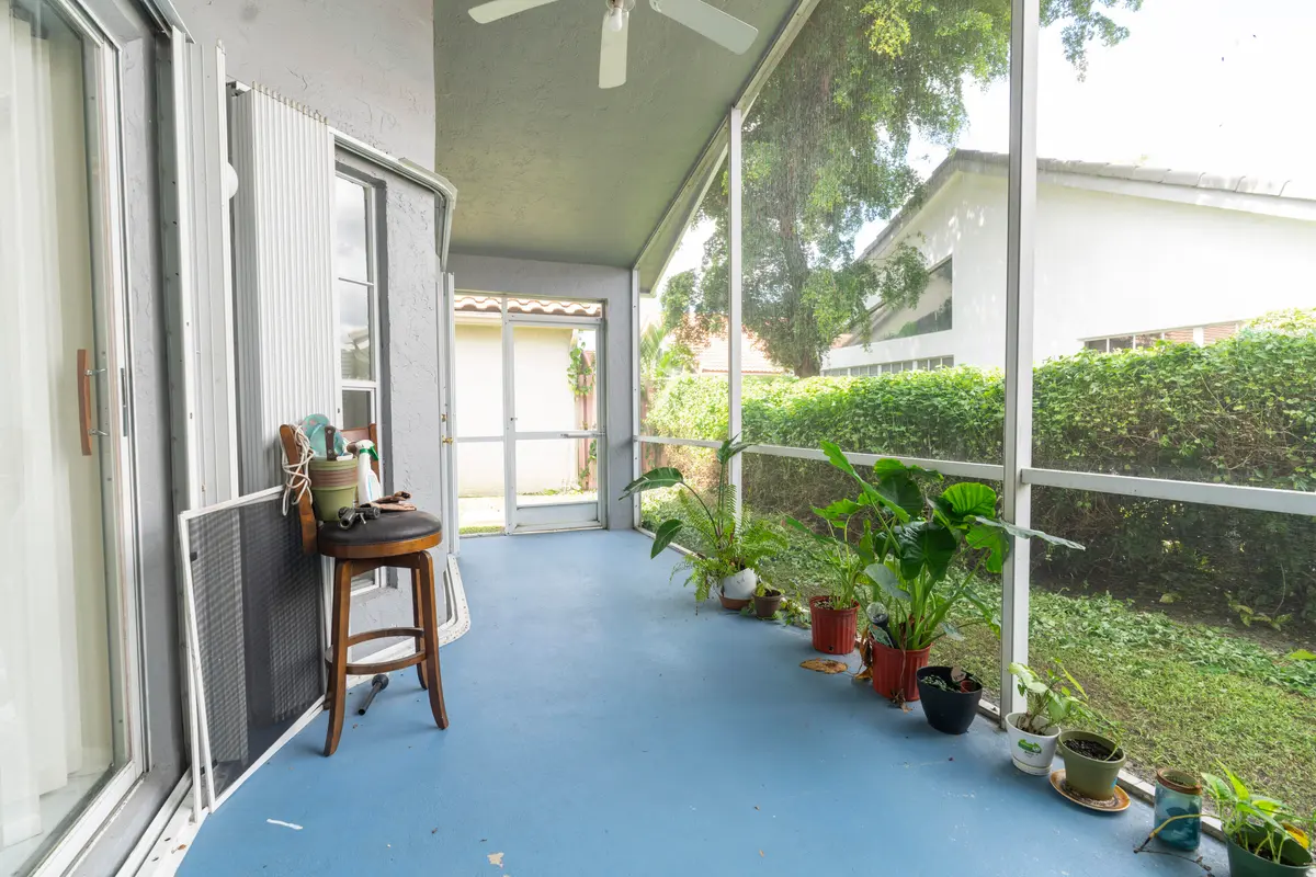 Patio at 6162 BAY ISLES Drive, Boynton Beach