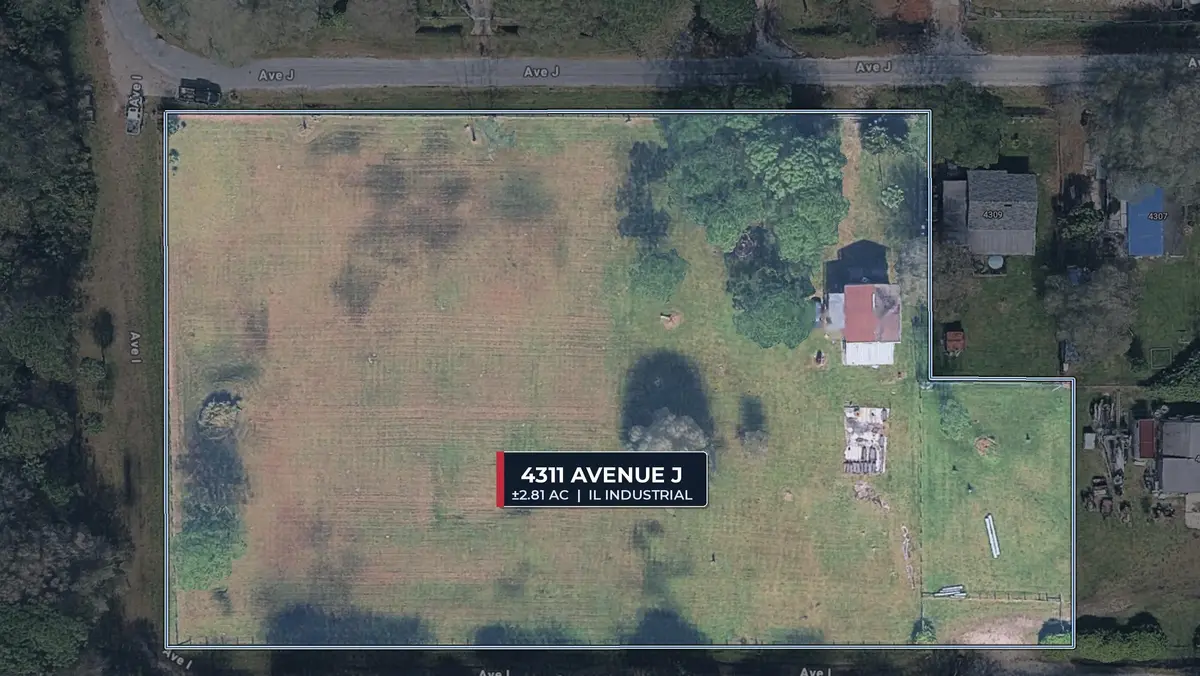 06 - Aerial - Overhead Boundary at 4311 Ave J, Fort Pierce
