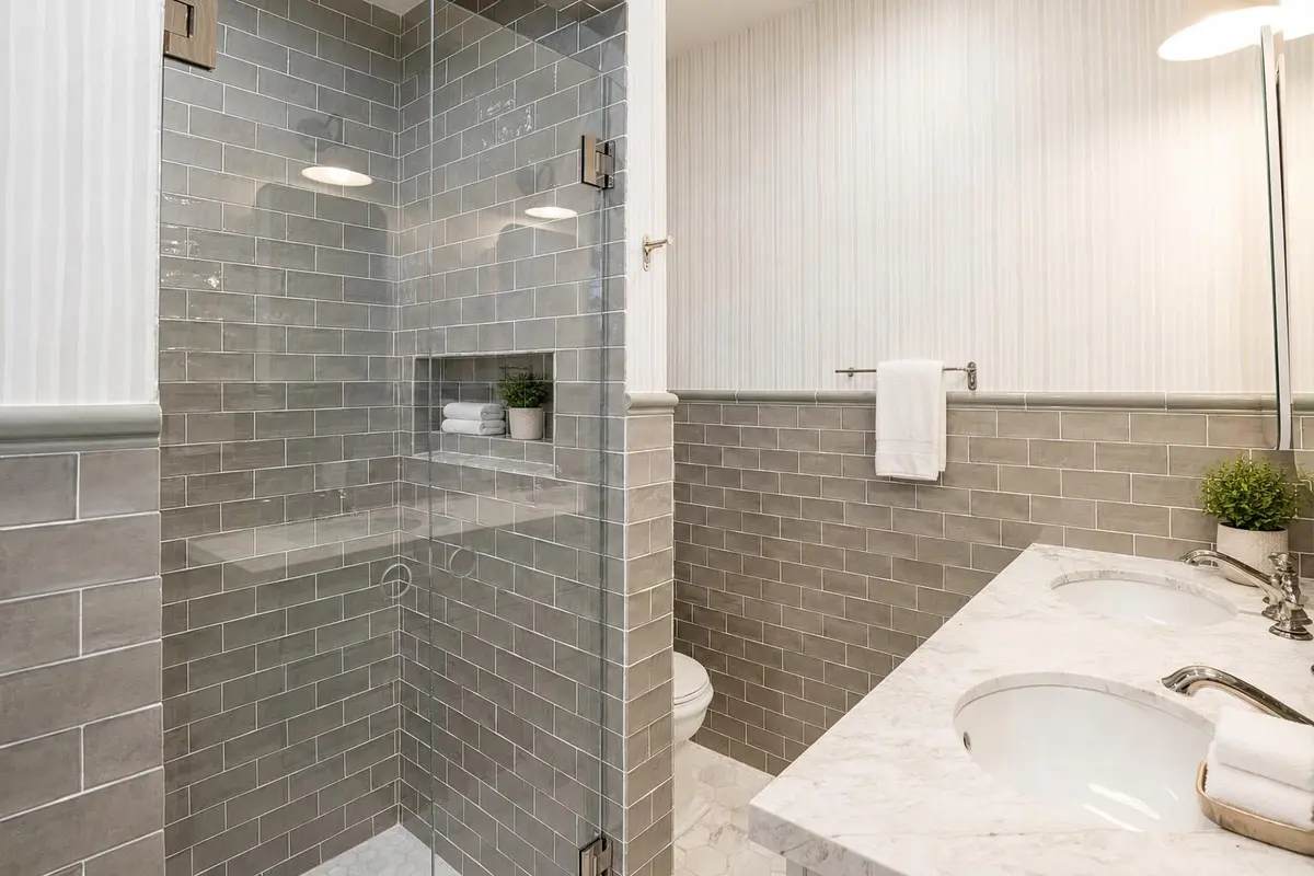 Bathroom at 184 SUNSET Avenue 102, Palm Beach