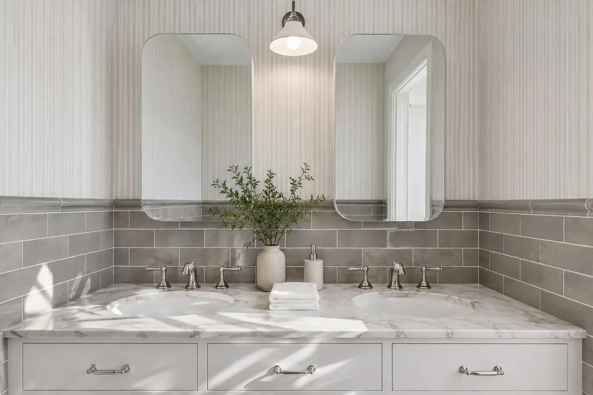 Bathroom at 184 SUNSET Avenue 102, Palm Beach