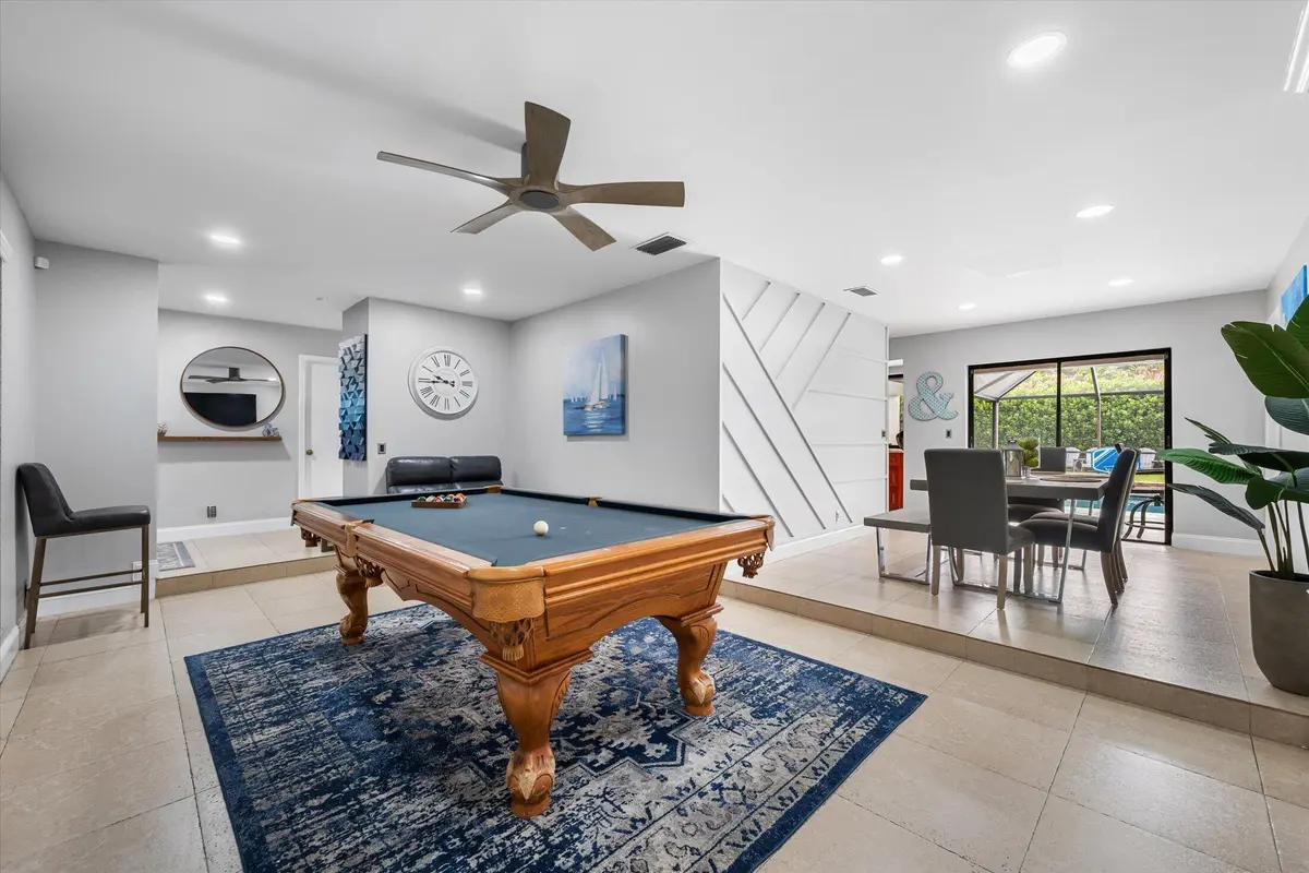 Game Area with Dining View at 1225 NW 111th Avenue, Coral Springs