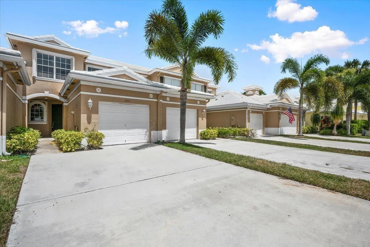 Front Exterior at 6891 Blue Skies Drive, Lake Worth