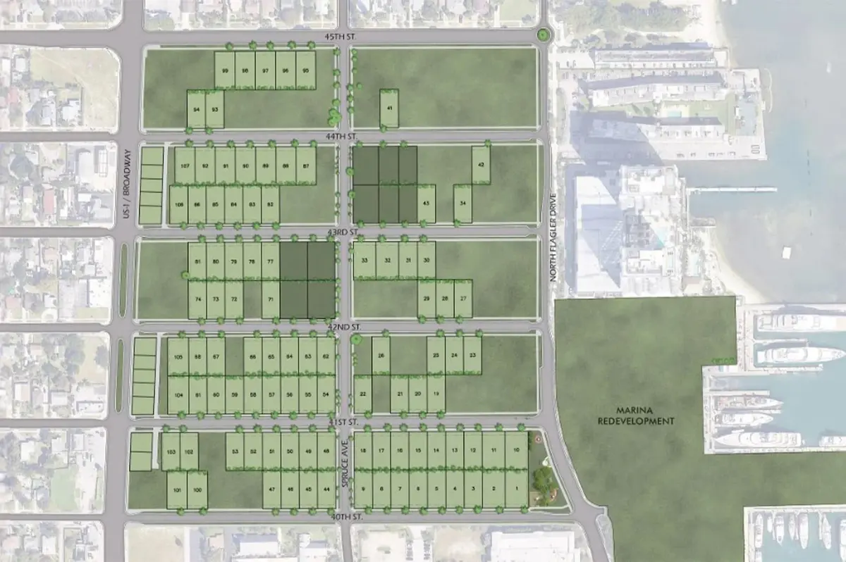NOMAR-SITEPLAN at 515 41ST Street, West Palm Beach