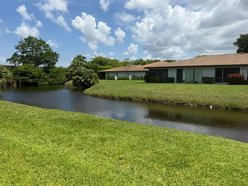 Rear View at 13283 PINEAPPLE PALM Court B, Delray Beach