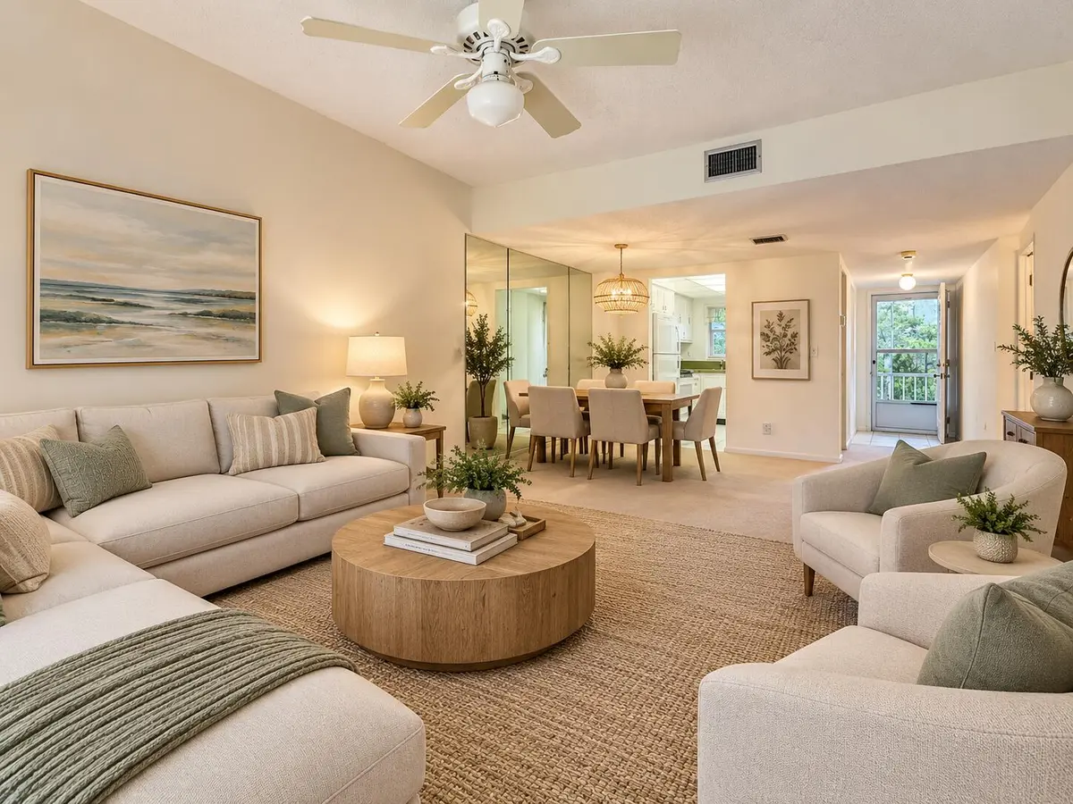 Living Area at 18081 SE COUNTRY CLUB Drive 21-207, Jupiter