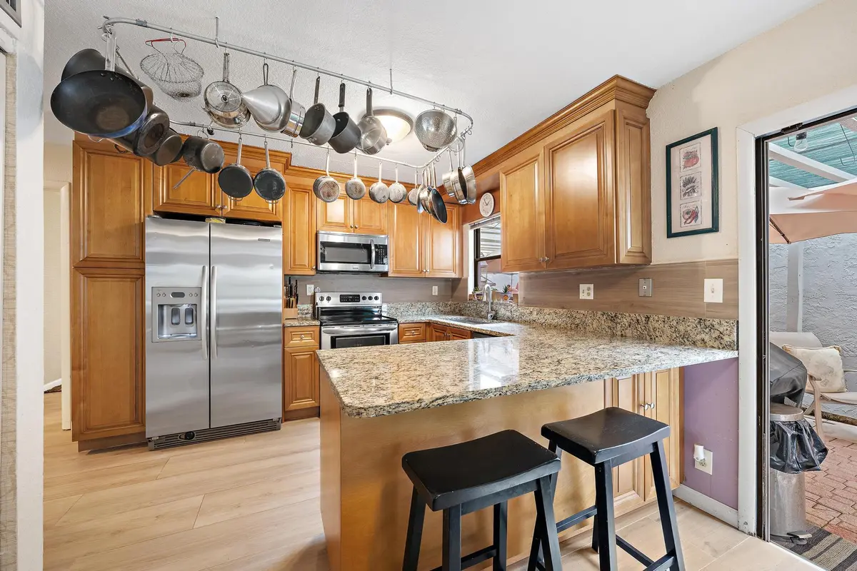 Well equipped open kitchen at 17050 Traverse Circle, Jupiter