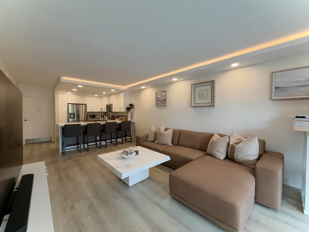 IMG_068living/dinning/kitchen at 1500 S OCEAN Boulevard 307, Pompano Beach