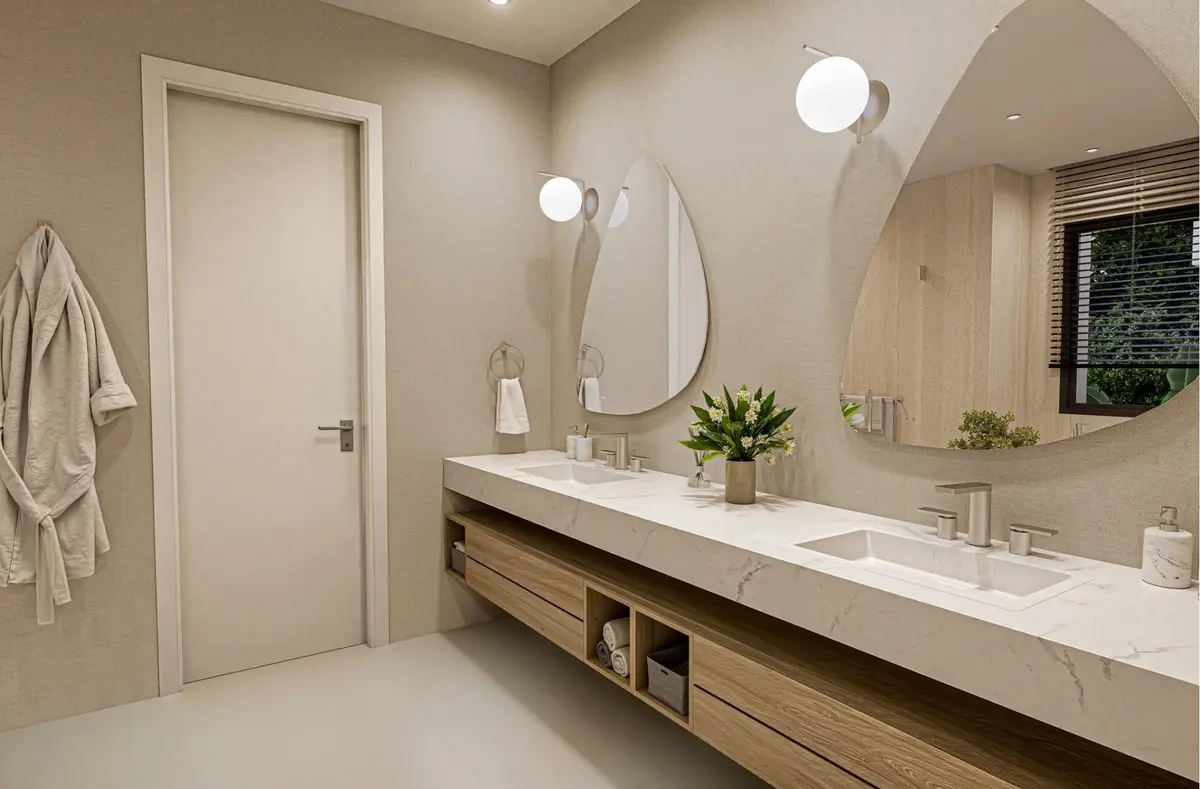 Primary Bathroom Rendering at 11815 NE 6TH Avenue, Biscayne Park