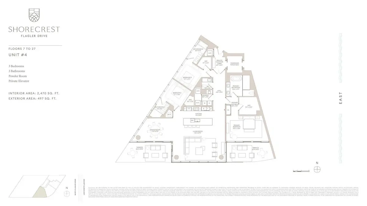 02_Residence_Floorplan at 1865 N Flagler Drive 1004, West Palm Beach