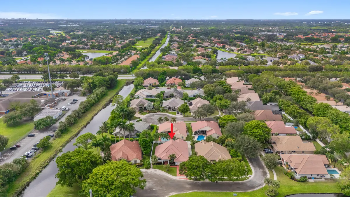 Aerial Neighborhood View at 2312 NW 67TH Drive, Boca Raton