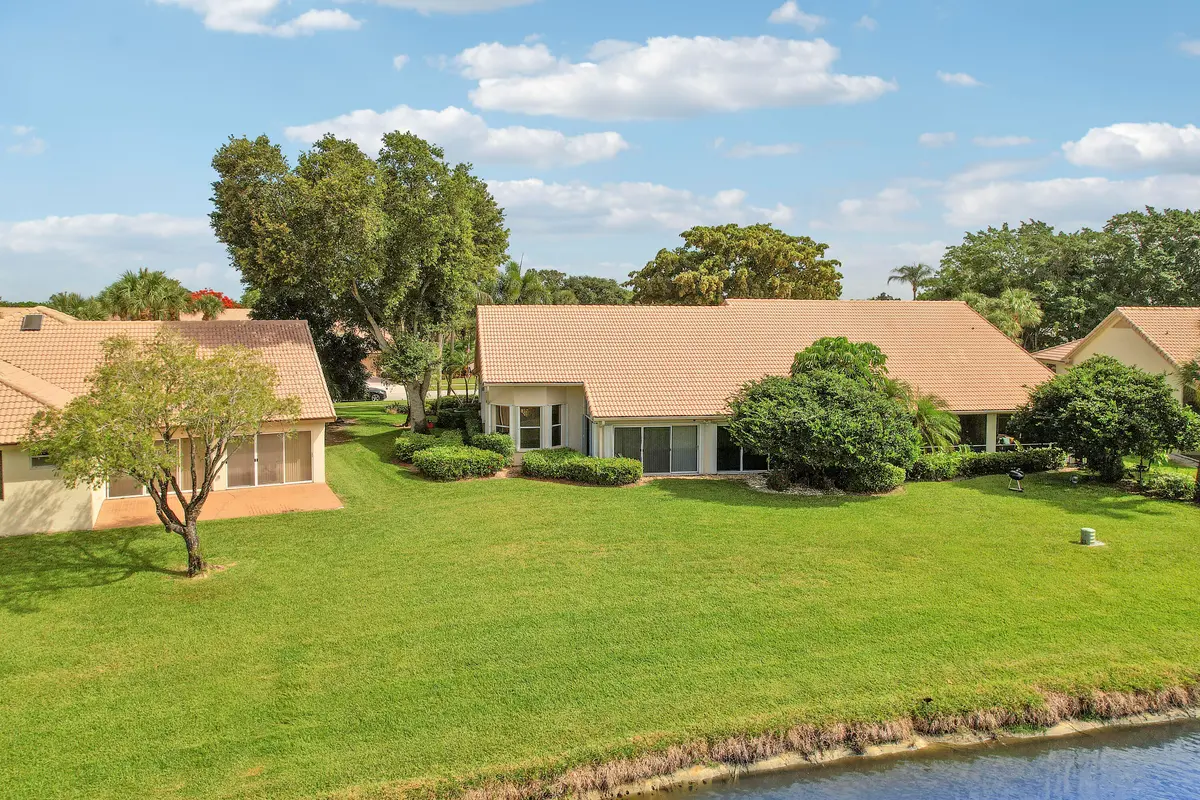 Rear of home at 7136 ASHFORD Lane, Boynton Beach