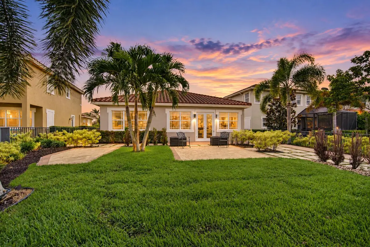Twilight Tropical Backyard Retreat at 8561 LAKESIDE Bend, Parkland