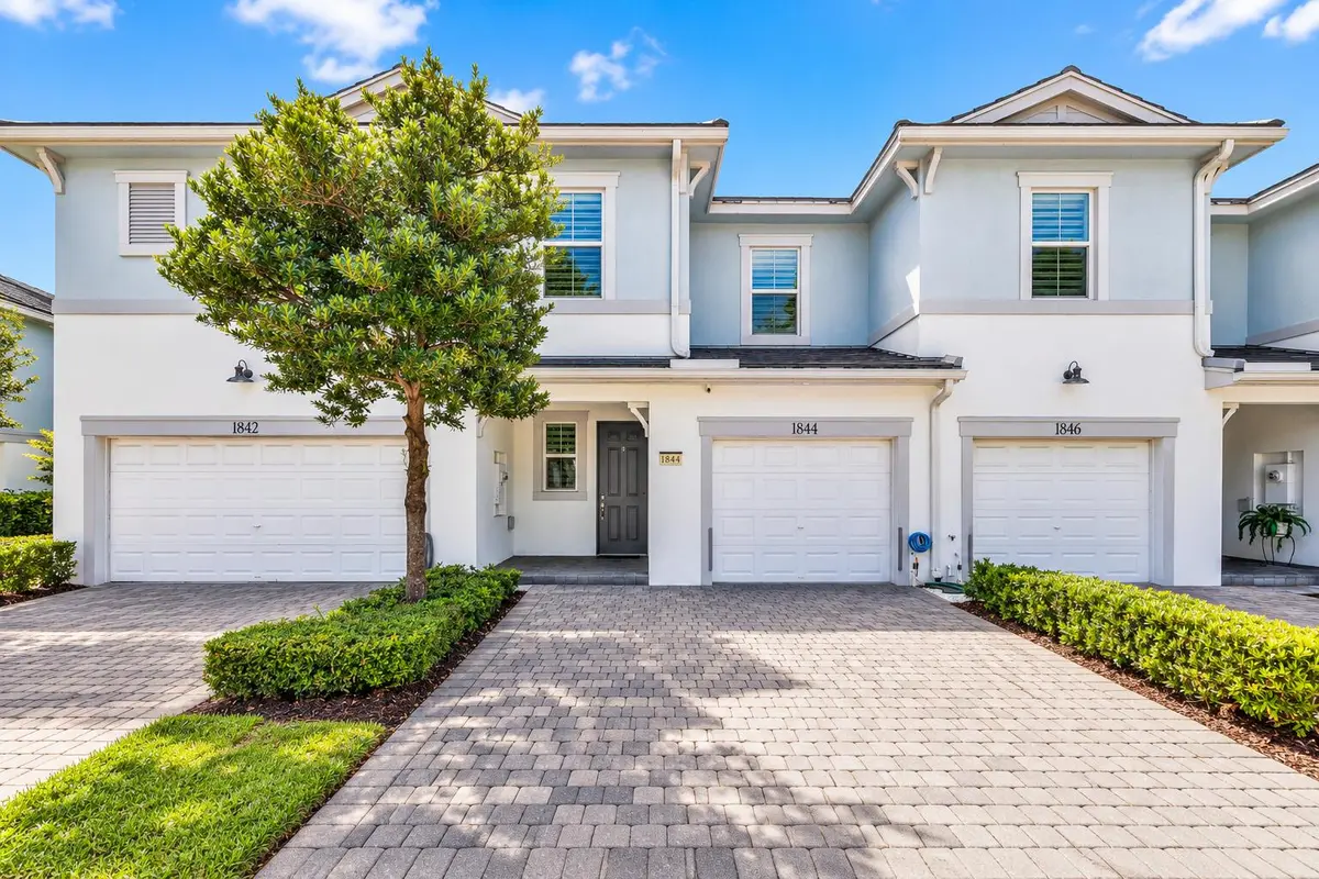 Sunny Coastal Townhouse Facade 1844 at 1844 SANDPIPER POINTE, Deerfield Beach