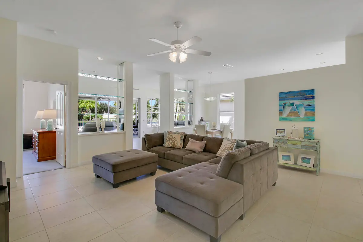 Living Room at 7508 SE Autumn Lane, Hobe Sound