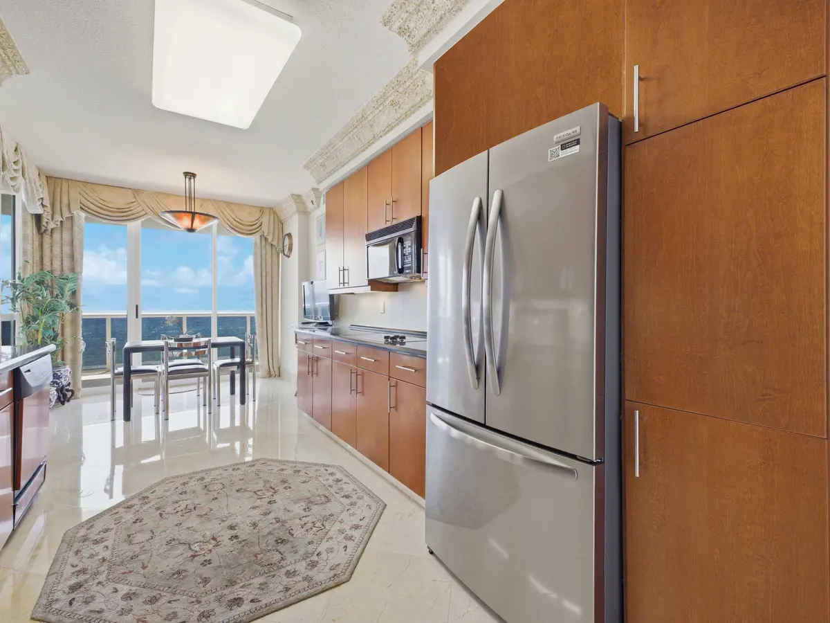 Kitchen at 3200 N OCEAN Boulevard 801, Fort Lauderdale