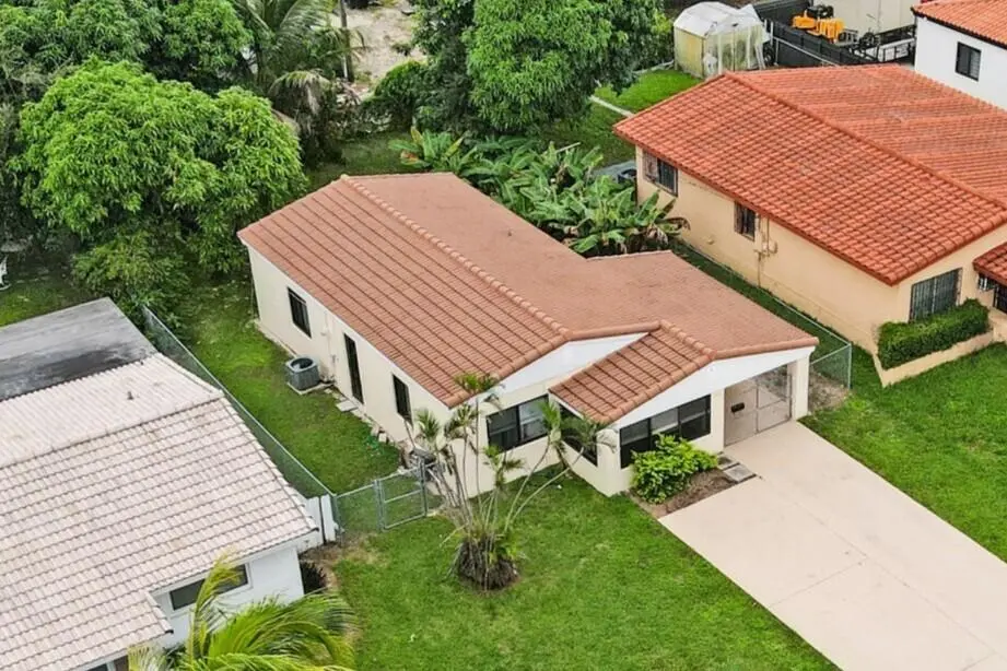 Aerial View at 1532 NE 173RD Street, North Miami Beach