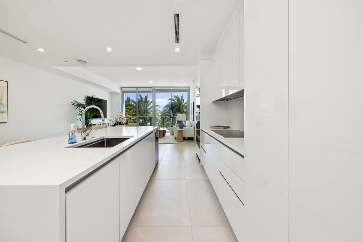 Kitchen at 220 Lake Shore Drive 704, Lake Park