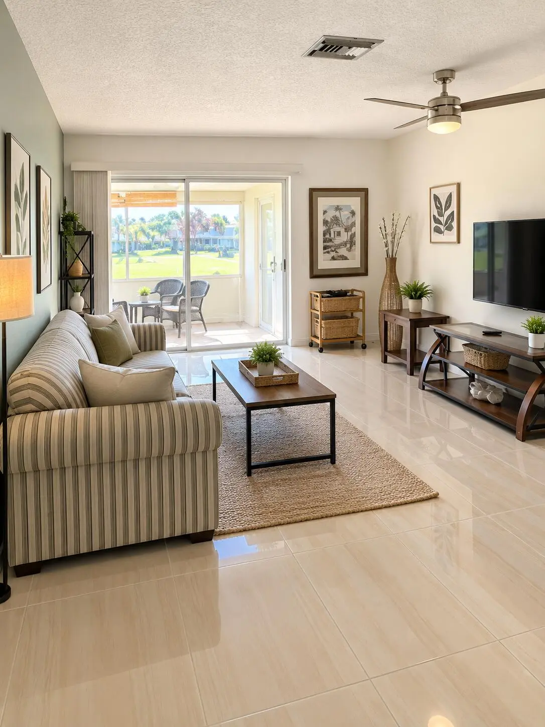 living room 2 at 2832 CROSLEY Drive F, West Palm Beach