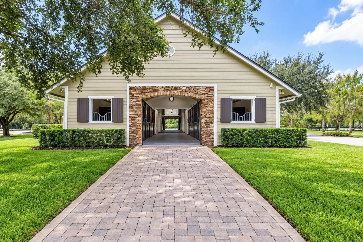 Barn side at 14366 BELMONT Trace, Wellington