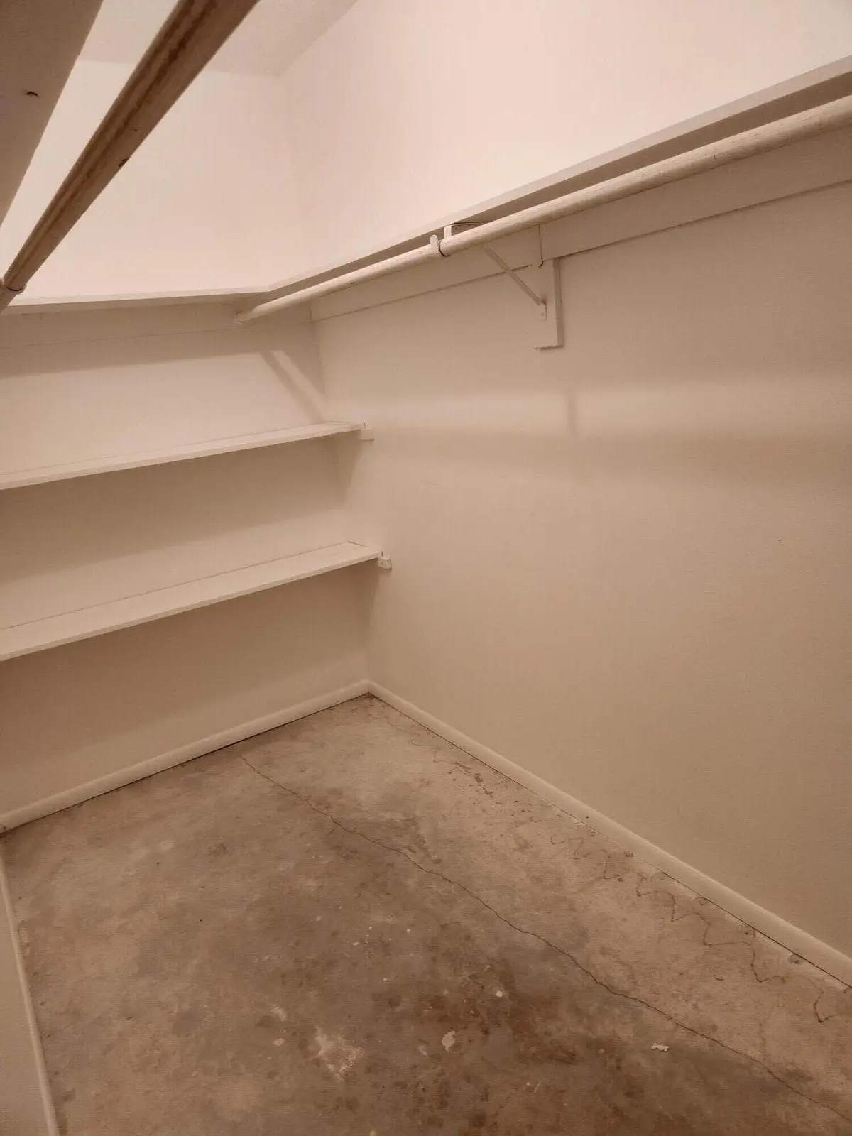 Large walk in closet in bedroom at 2901 NW 47th Terrace 143C, Lauderdale Lakes