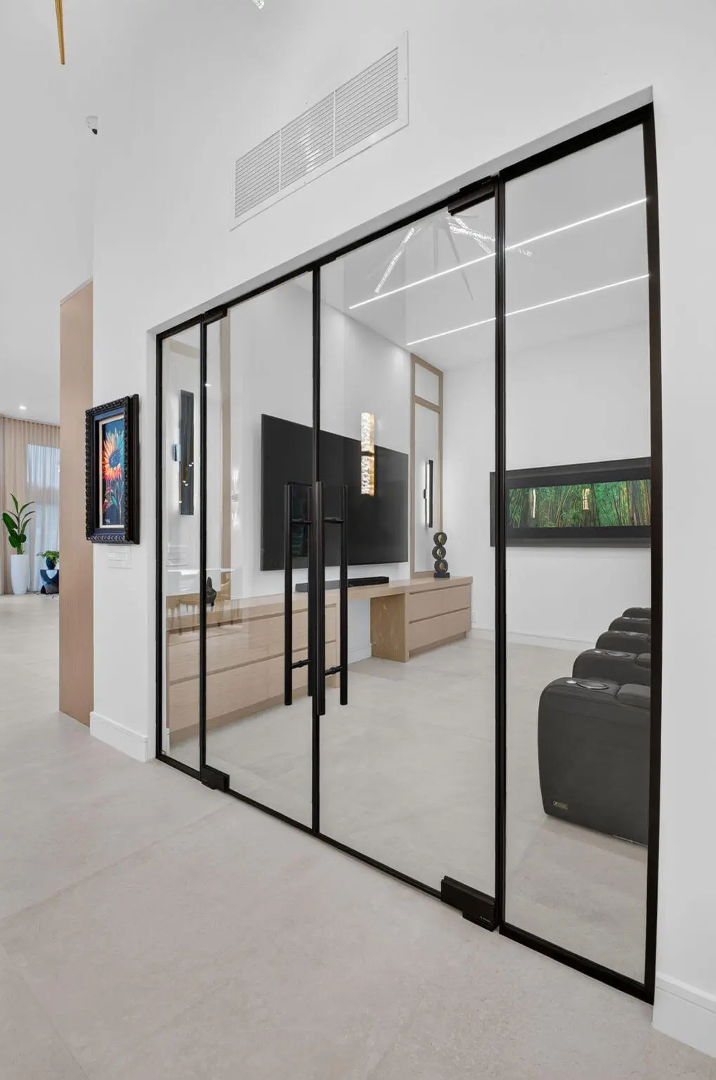 Media Room/office at 6531 Somerset Circle, Boca Raton