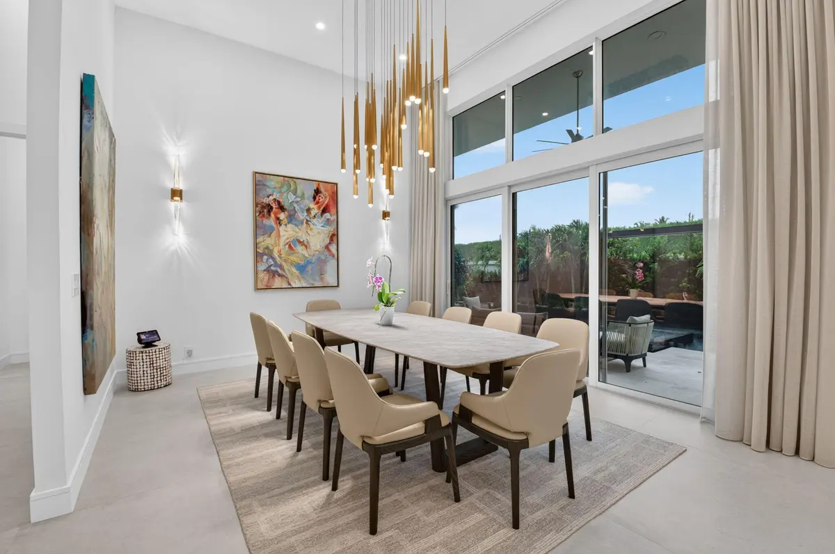dining area at 6531 Somerset Circle, Boca Raton