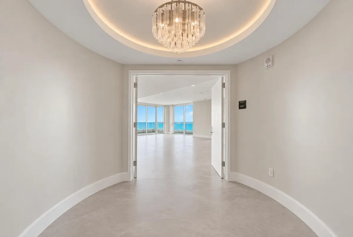 Curved Foyer with Ocean Views at 101 S Fort Lauderdale Beach Boulevard 2601, Fort Lauderdale
