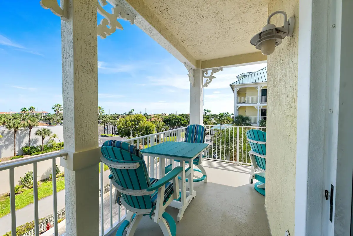 Balcony at 810 Juno Ocean Walk 401, Juno Beach