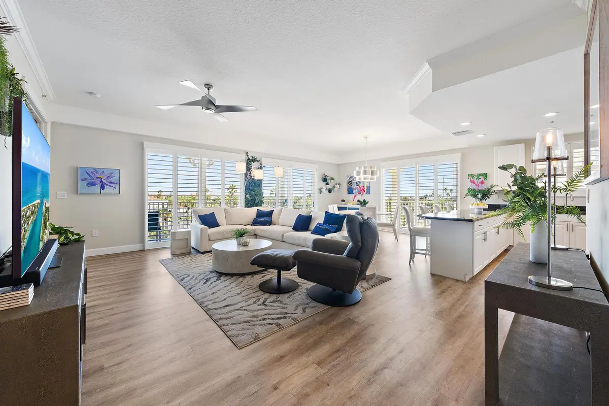 Living Room at 810 Juno Ocean Walk 401, Juno Beach
