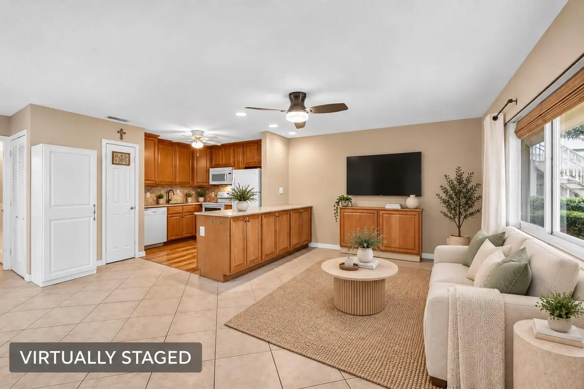 Family Room & Kitchen at 221 COVENTRY J, West Palm Beach