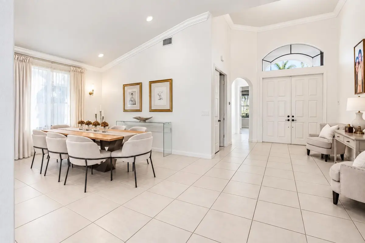 Entry Formal Dining at 6718 Portside Drive, Boca Raton